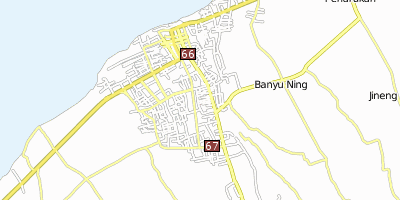Stadtplan Singaraja Bali