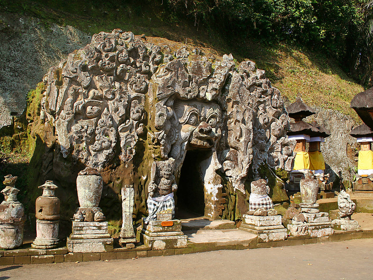 Elefantenhöhle Goa Gajah Fotografie Reiseführer  